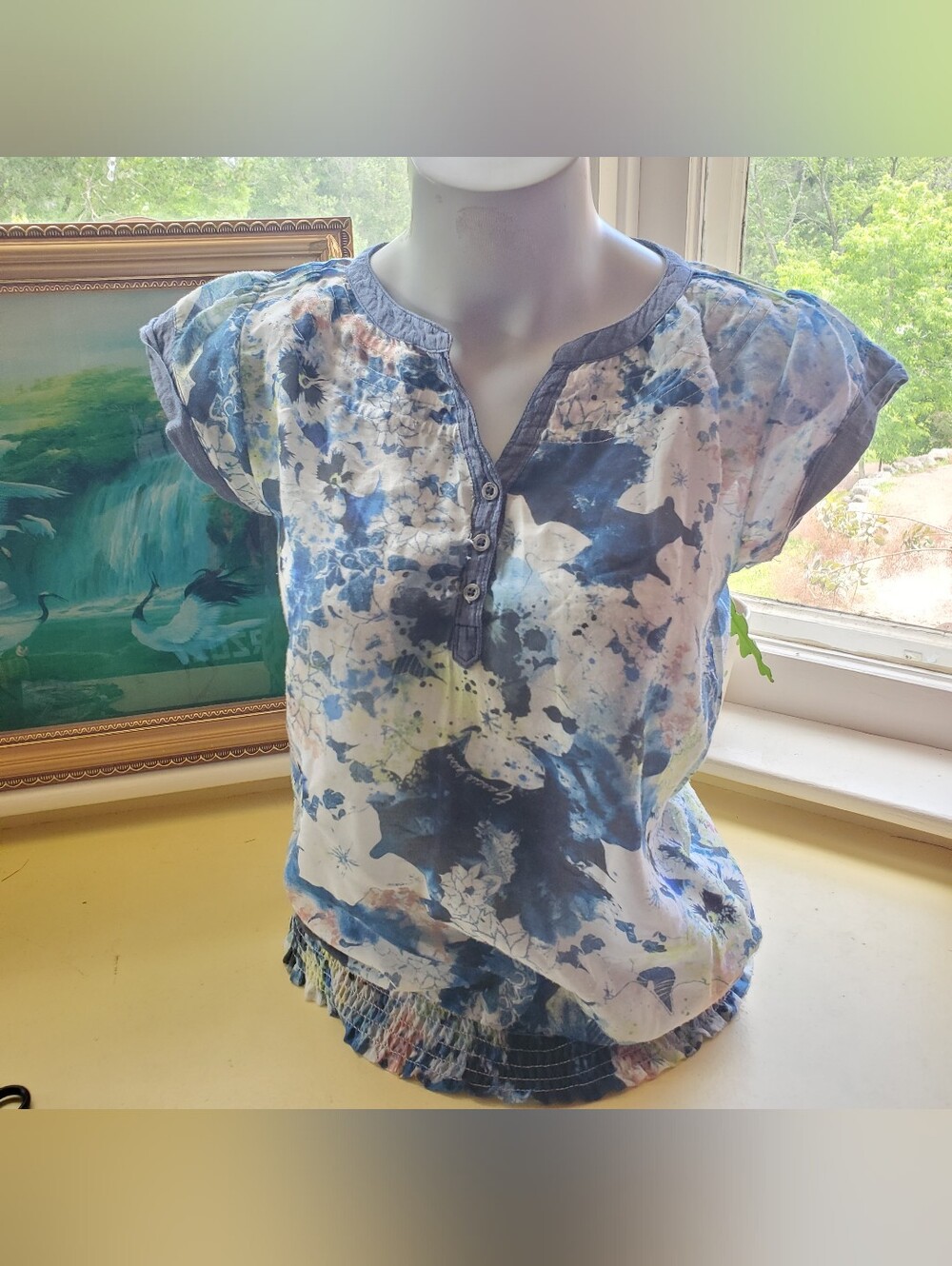 Garcia Jeans Y2k Floral Top